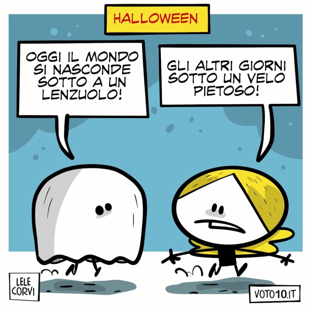 La vignetta dedicata a Halloween