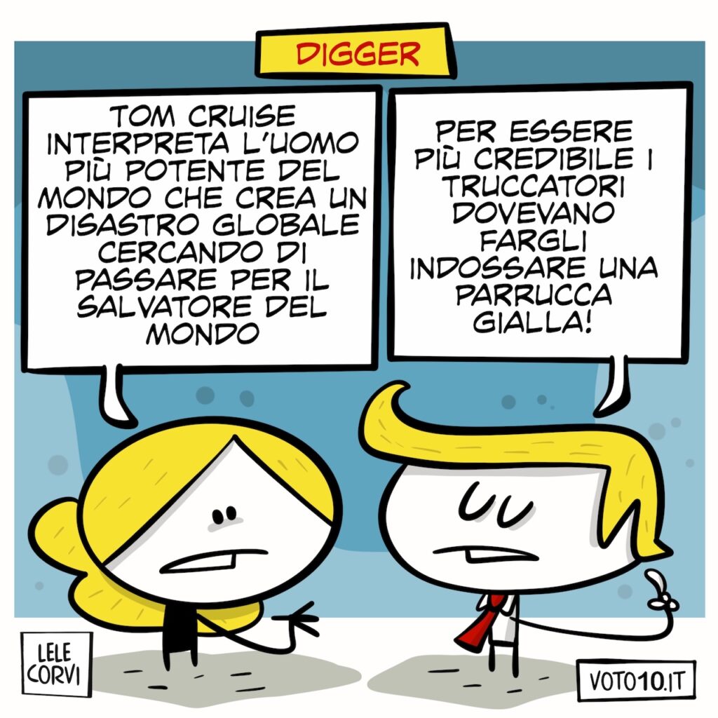 La vignetta di Digger