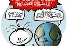 La vignetta di Coyote vs. Acme