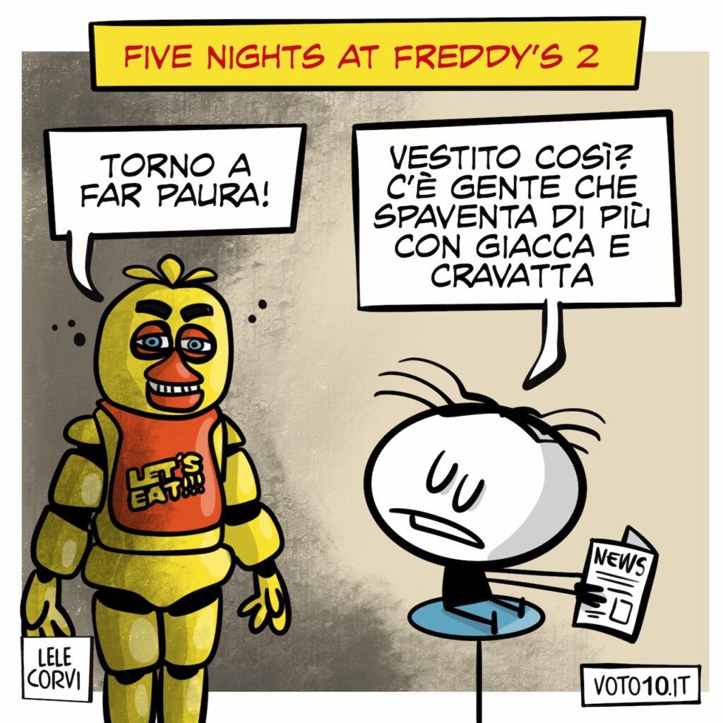 La vignetta di Five Nights at Freddy’s 2