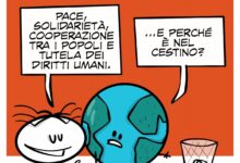 La vignetta dedicata alla Giornata Mondiale delle Nazioni Unite
