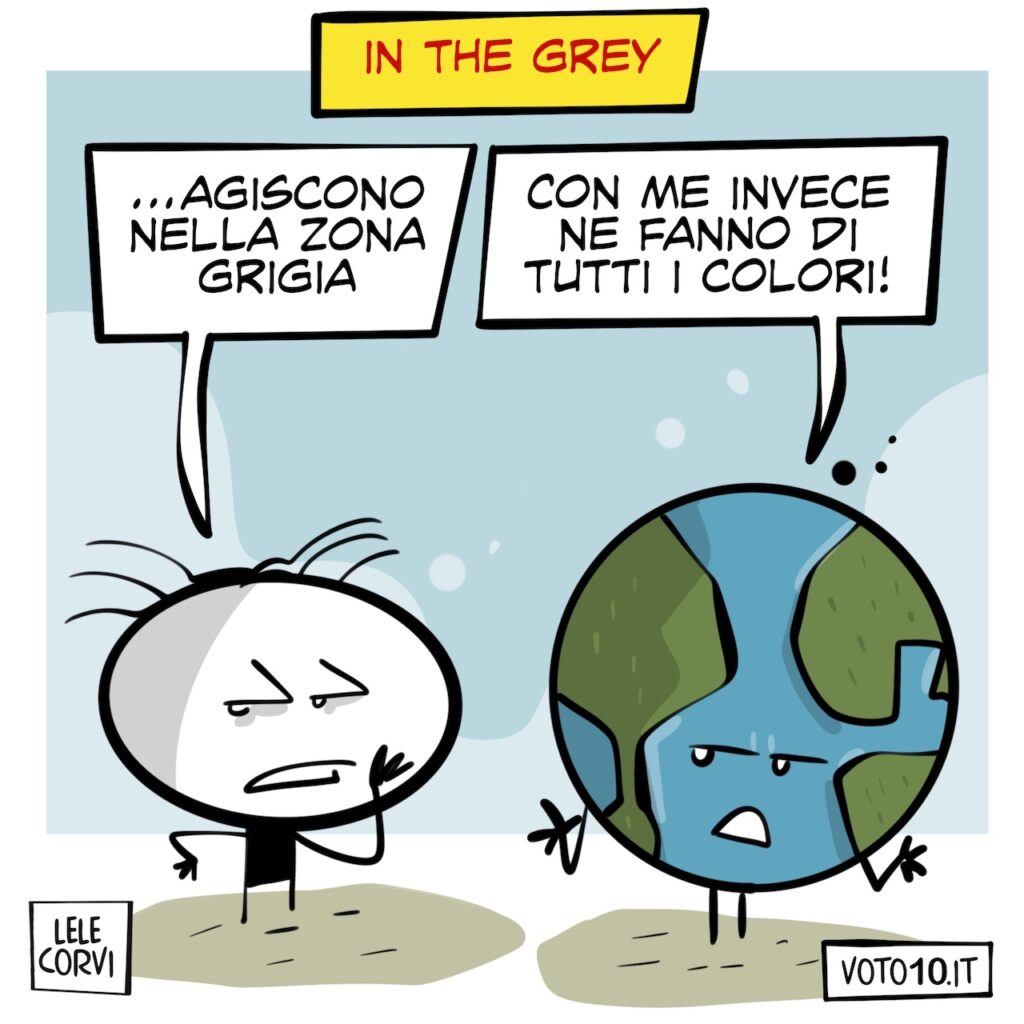 La vignetta di In The Grey