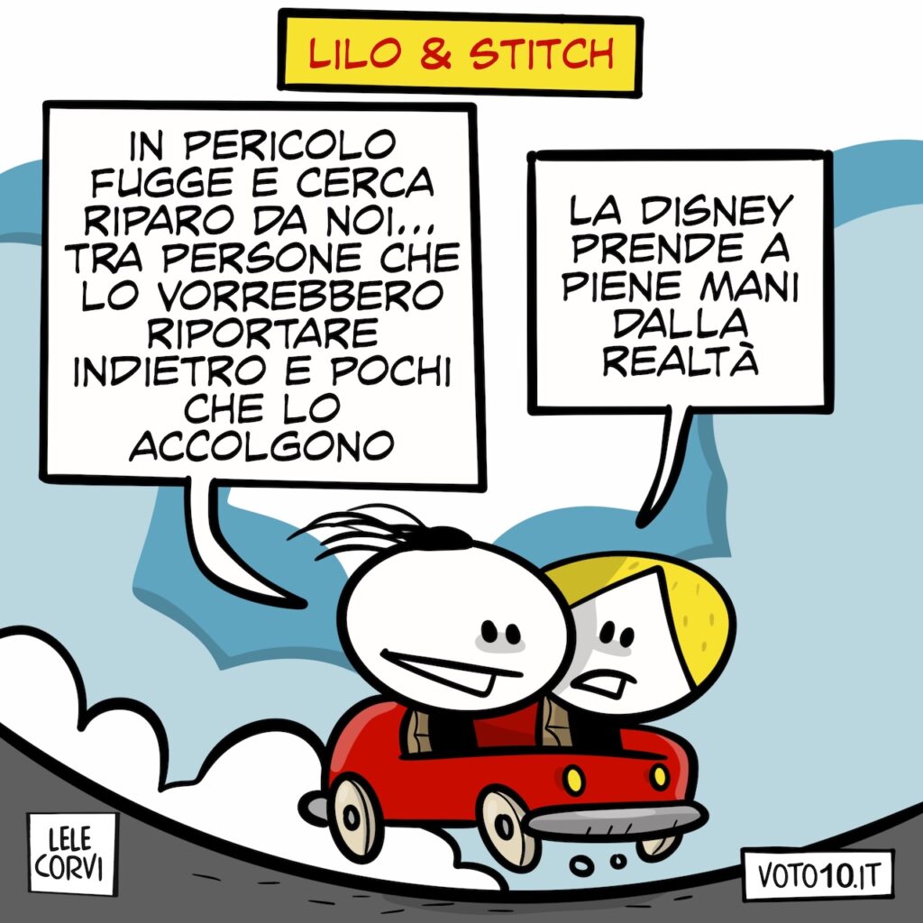 La vignetta di Lilo & Stitch