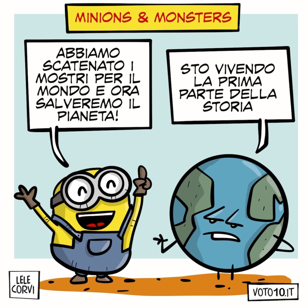 La vignetta di Minions & Monsters