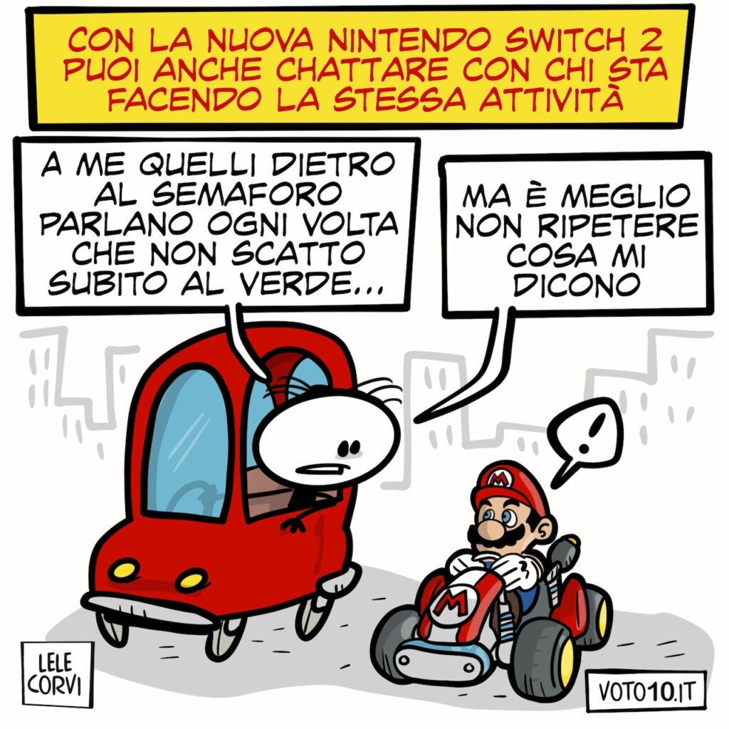 La vignetta dedicata alla Nintendo Switch 2