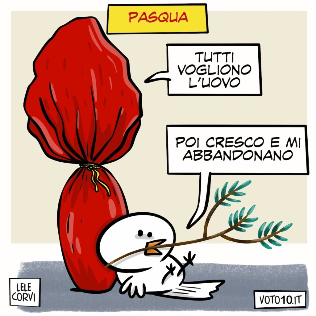 La vignetta dedicata alla Pasqua...e alla Pace