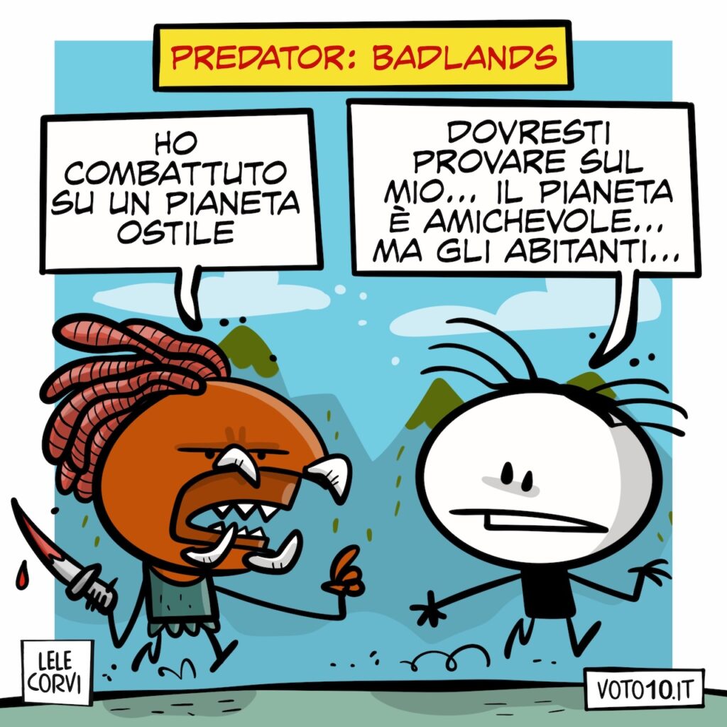 La vignetta di Predator: Badlands
