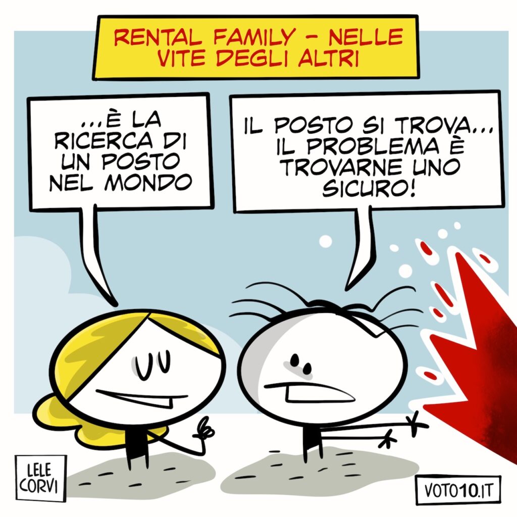 La vignetta di Rental Family - Nelle Vite degli Altri