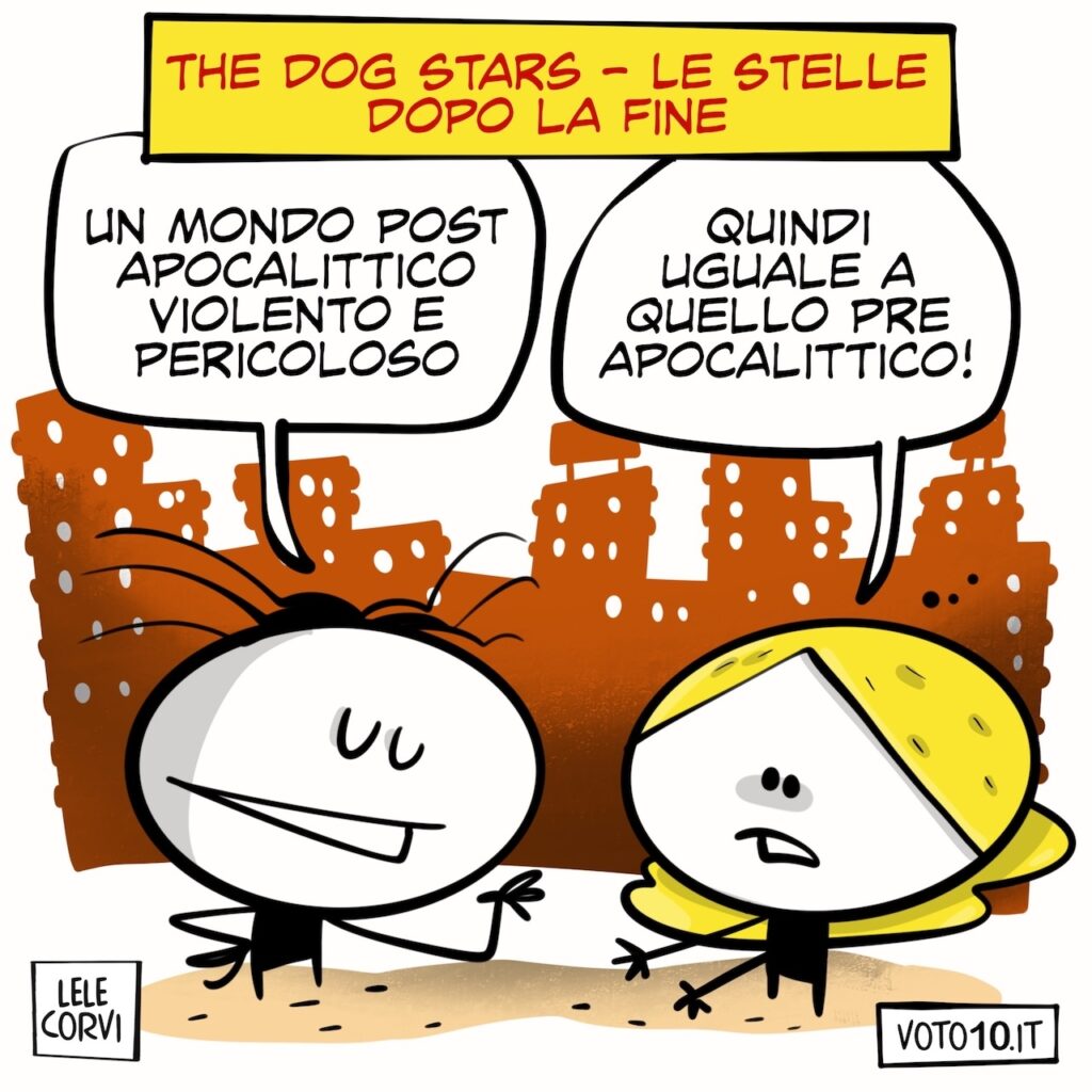 La vignetta di The Dog Stars - Le Stelle Dopo la Fine