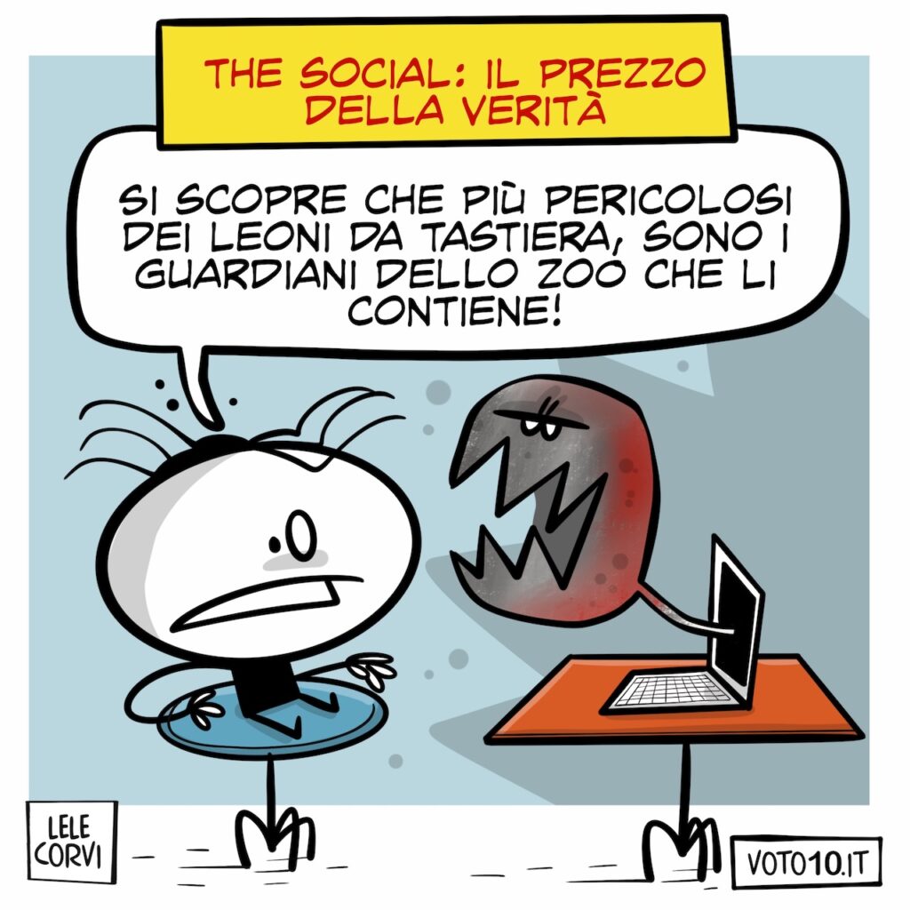 La vignetta di The Social: Il prezzo della verità