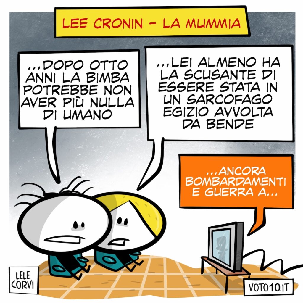 La vignetta di Lee Cronin - La Mummia