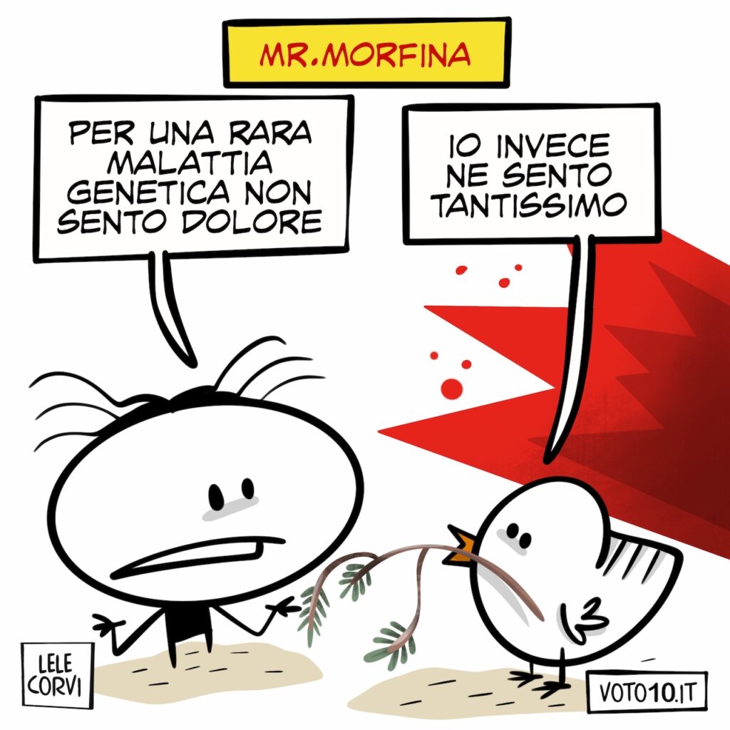 La vignetta di Mr. Morfina