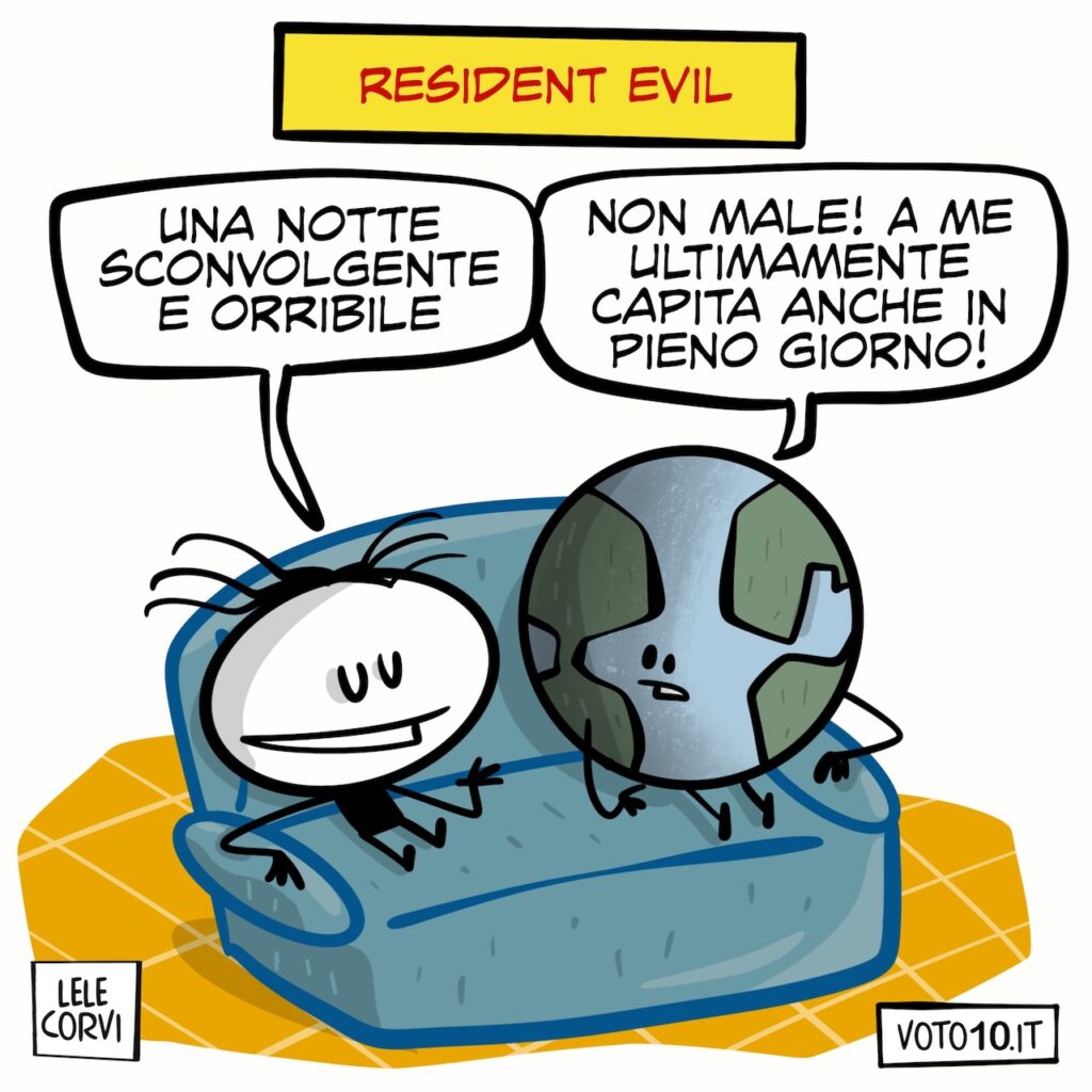 La vignetta di Resident Evil
