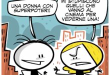 La vignetta di Supergirl
