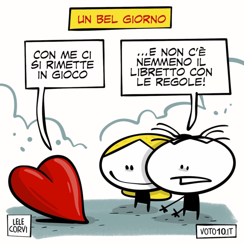 La vignetta di Un Bel Giorno
