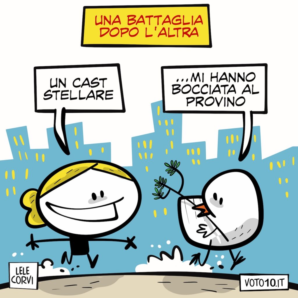 La vignetta di Una battaglia dopo l’altra